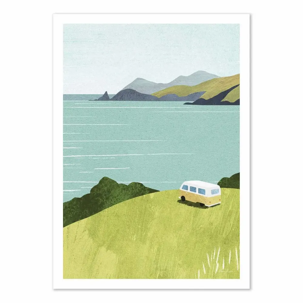 Poster - Art-Poster - Van Life - Henry Rivers - WALL EDITIONS