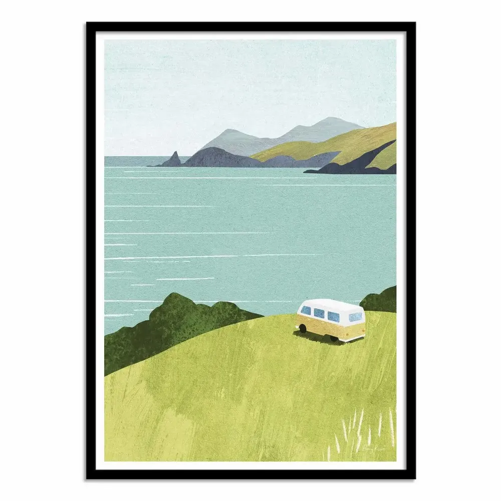 Poster - Art-Poster - Van Life - Henry Rivers - WALL EDITIONS