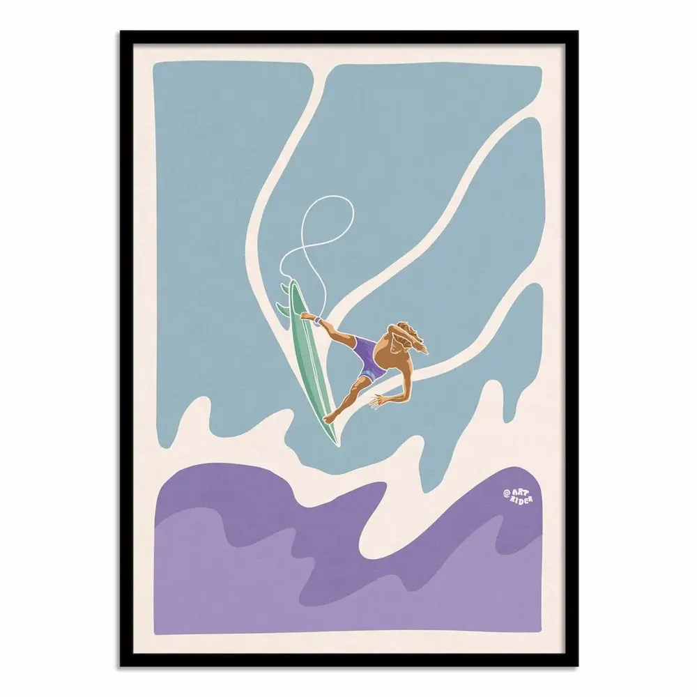 Poster - Art-Poster - Surf Air - Art Rider - WALL EDITIONS
