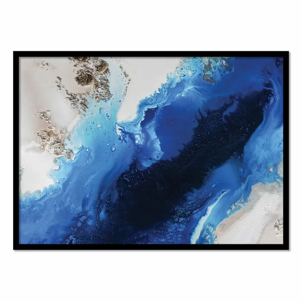 Poster - Art-Poster - Sapphire Depths - Petra Meikle - WALL EDITIONS