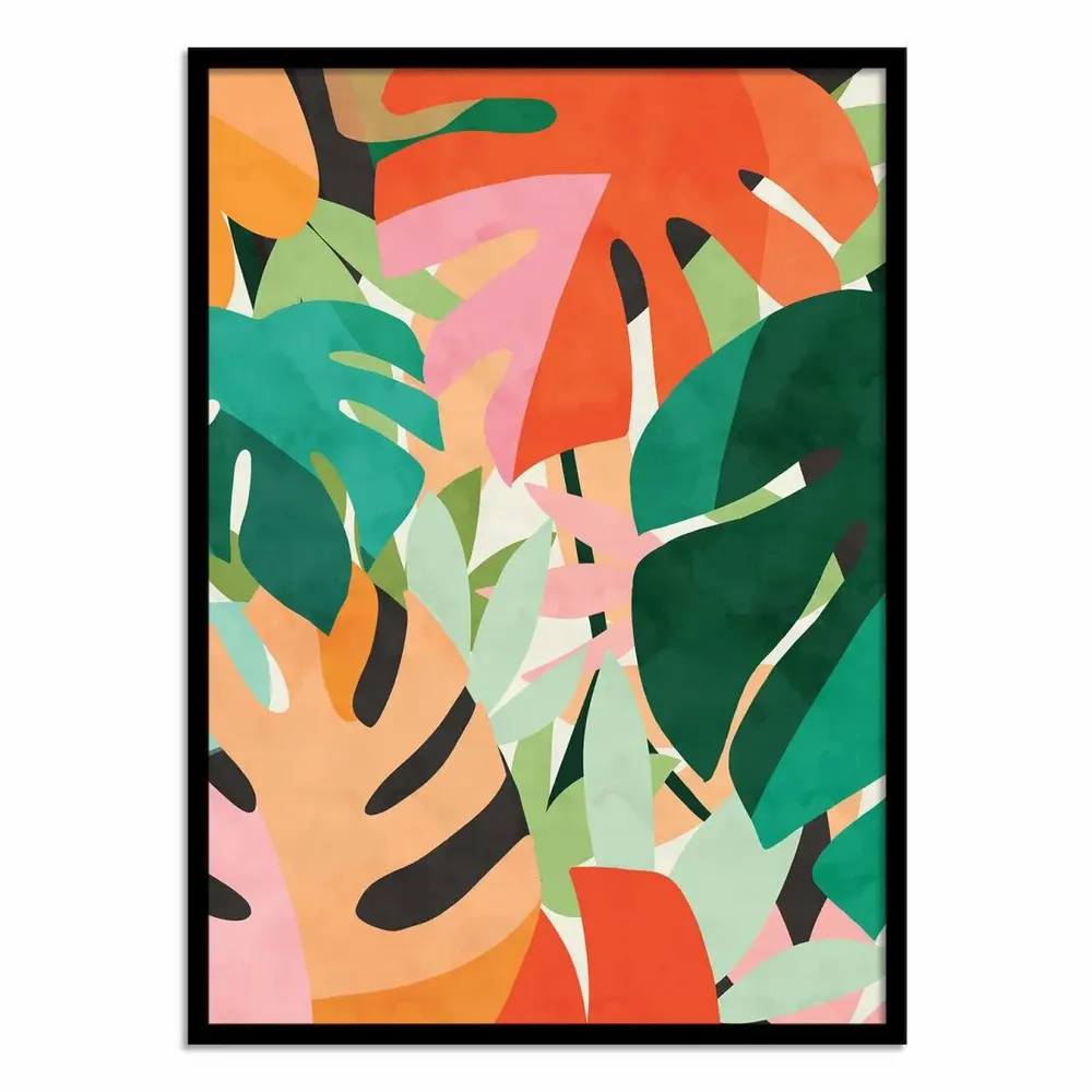 Poster - Art-Poster - Tropical Leaves V2 - El Buen Limon - WALL EDITIONS