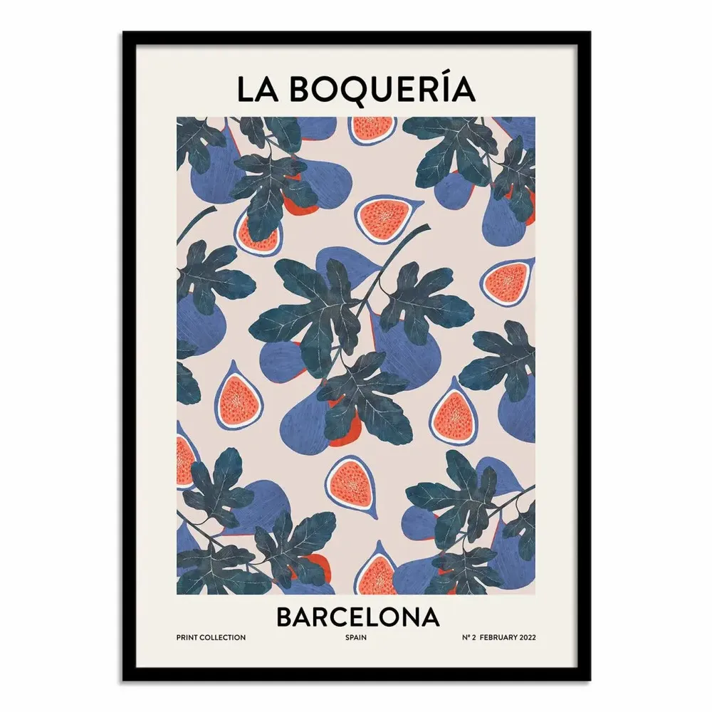 Affiches - Affiche - Barcelona Market - El Buen Limon - WALL EDITIONS