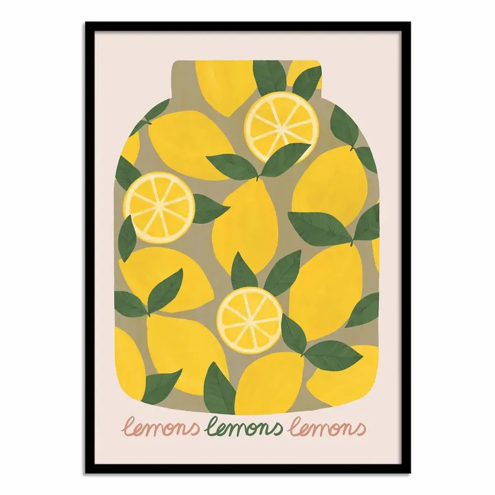 Poster - Art-Poster - Citrons confits - El Buen Limon - WALL EDITIONS