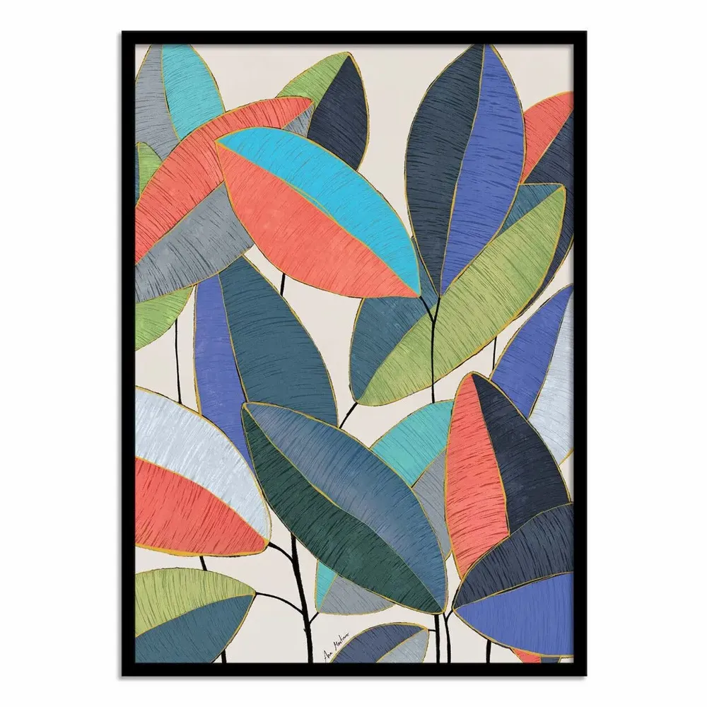 Poster - Art-Poster - Ficus Leaves - El Buen Limon - WALL EDITIONS