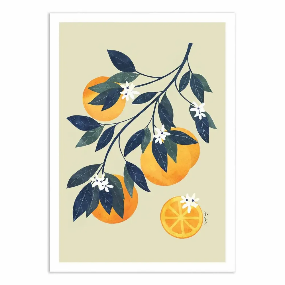 Affiches - Affiche - Orange tree branch - El Buen Limon - WALL EDITIONS