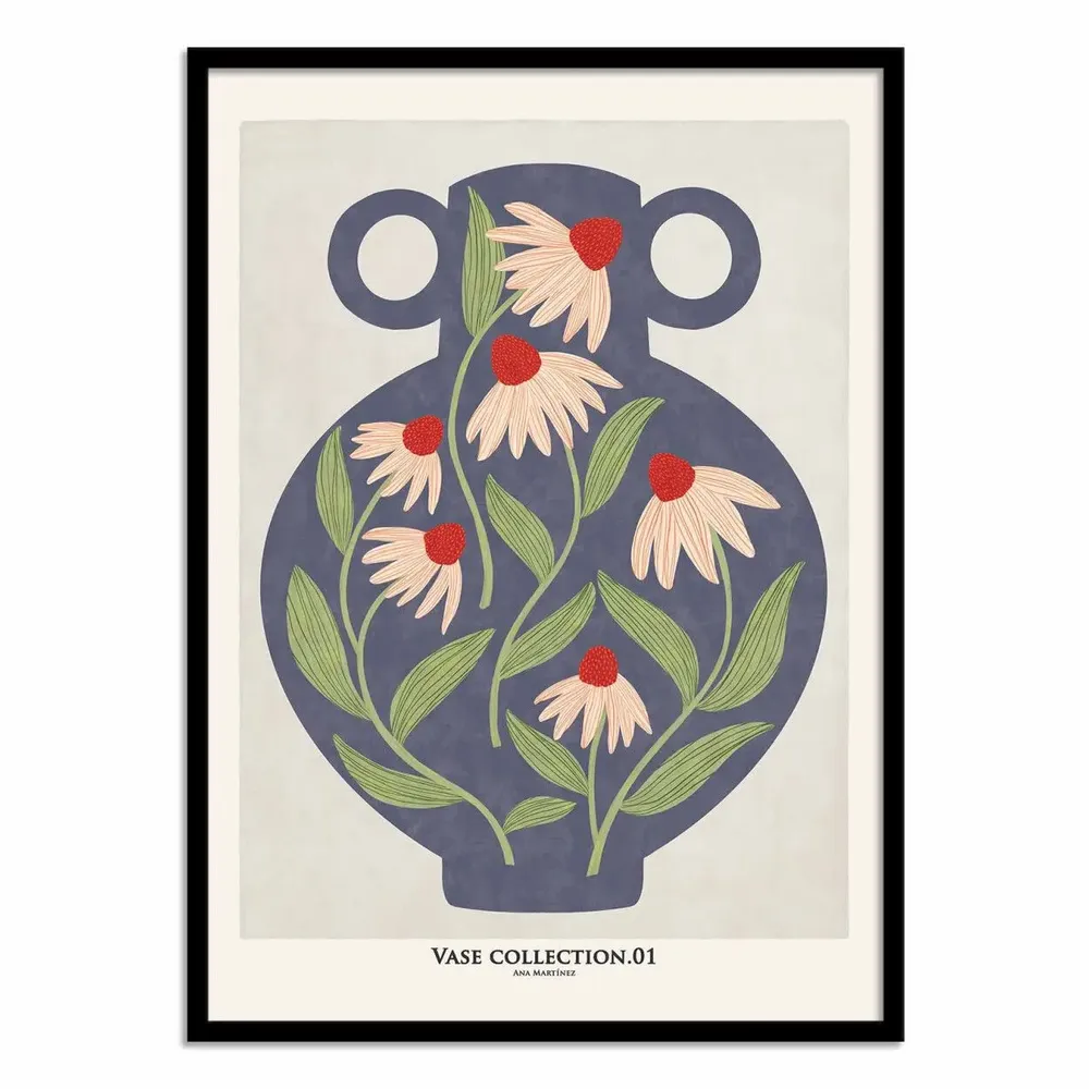 Poster - Art-Poster - Vase collection V2 - El Buen Limon - WALL EDITIONS