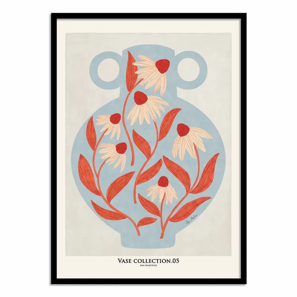 Affiches - Affiche - Vase collection V4 - El Buen Limon - WALL EDITIONS