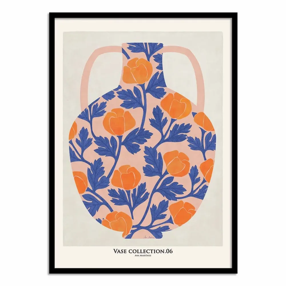 Affiches - Affiche - Vase collection V5 - El Buen Limon - WALL EDITIONS