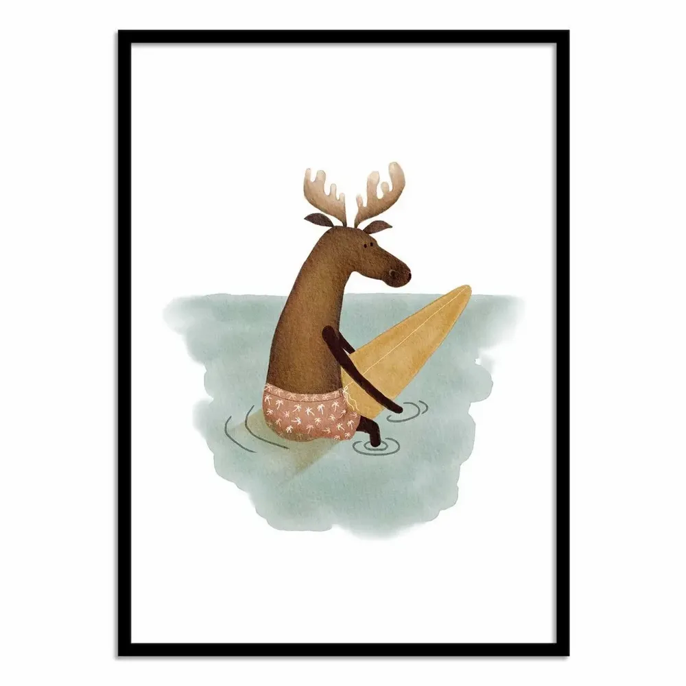 Affiches - Affiche - Monty Surf - Urchin Bay - WALL EDITIONS