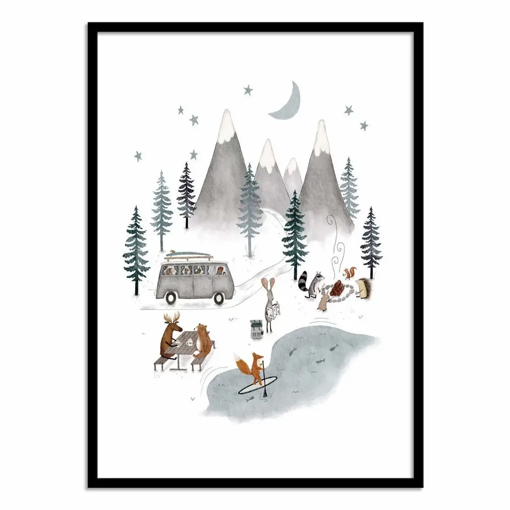 Affiches - Affiche - Mountains van trip - Urchin Bay - WALL EDITIONS