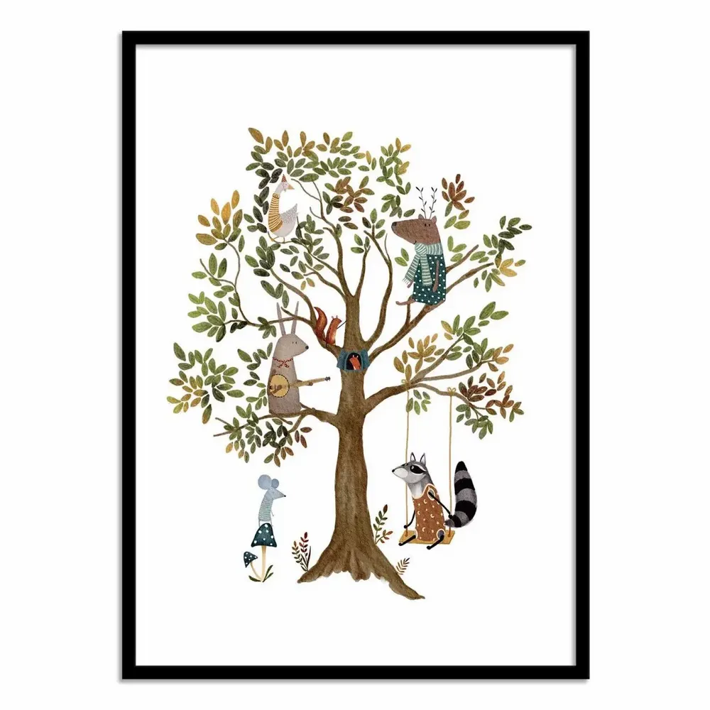 Poster - Art-Poster - Tree house - Urchin Bay - WALL EDITIONS