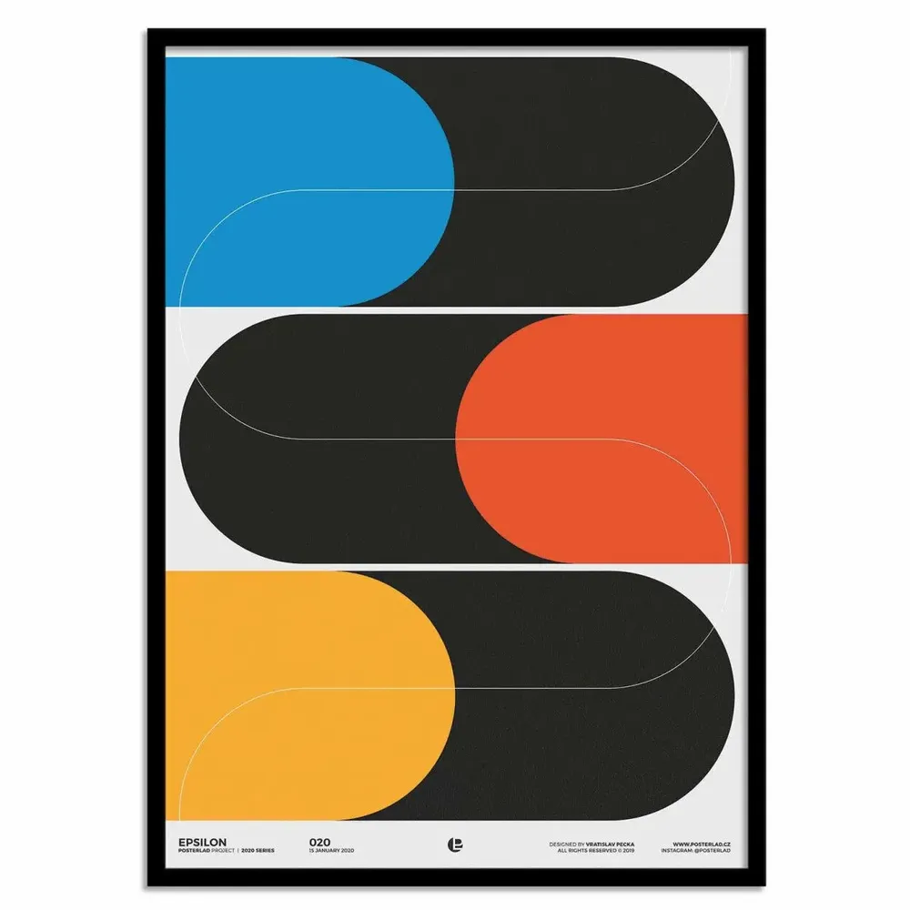 Poster - Art-Poster - Epsilon - Posterlad - WALL EDITIONS