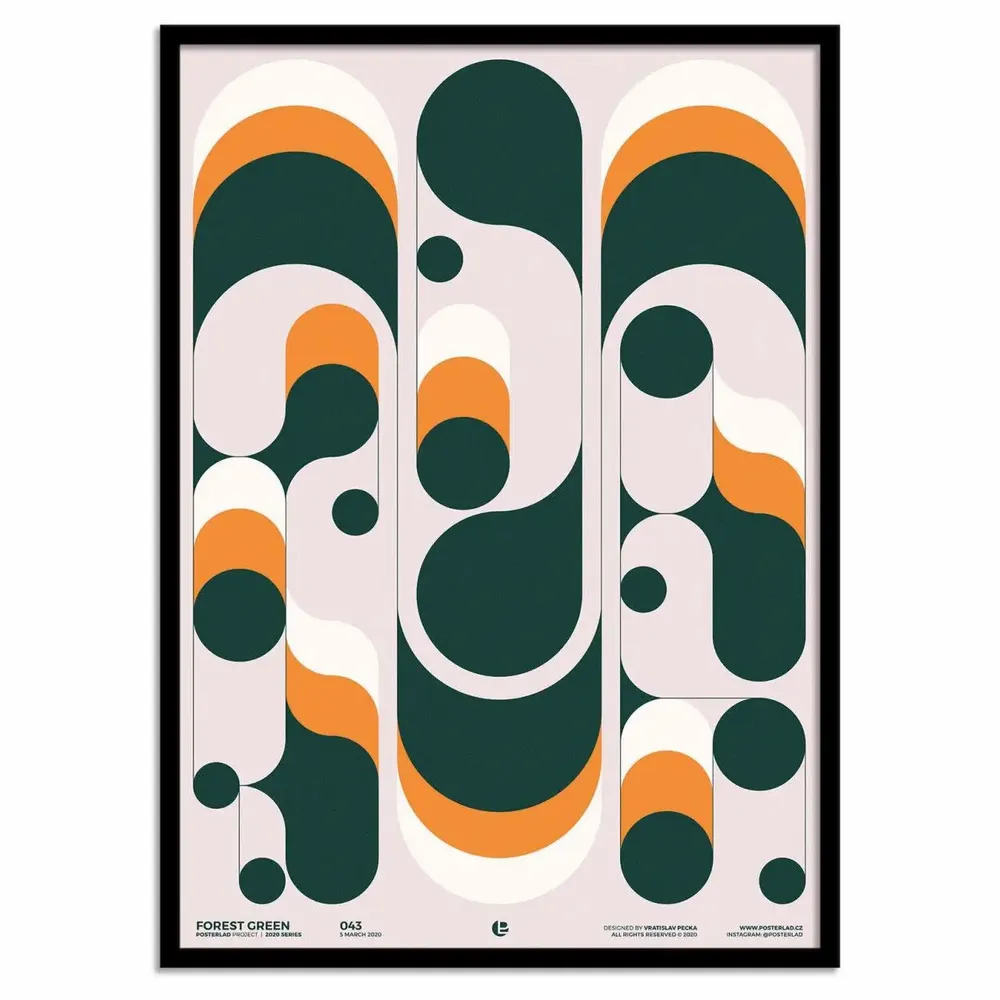 Affiches - Affiche - Forest green - Posterlad - WALL EDITIONS