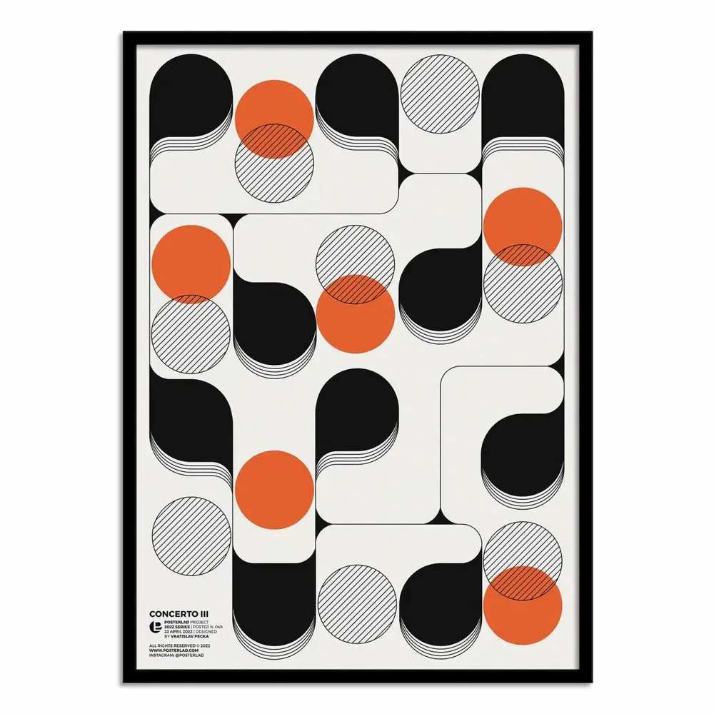Poster - Art-Poster - Concerto 3 - Posterlad - WALL EDITIONS
