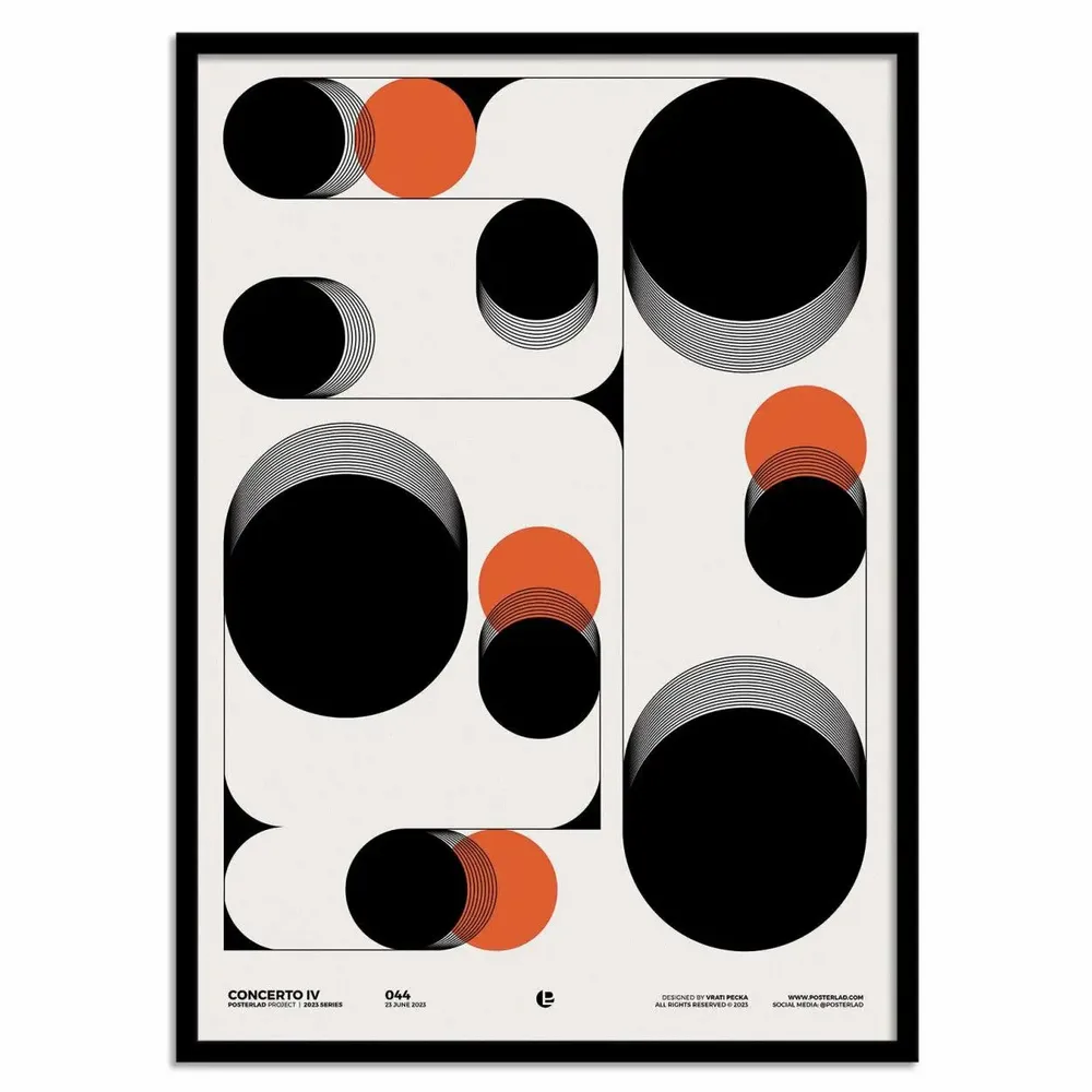 Poster - Art-Poster - Concerto 4 - Posterlad - WALL EDITIONS