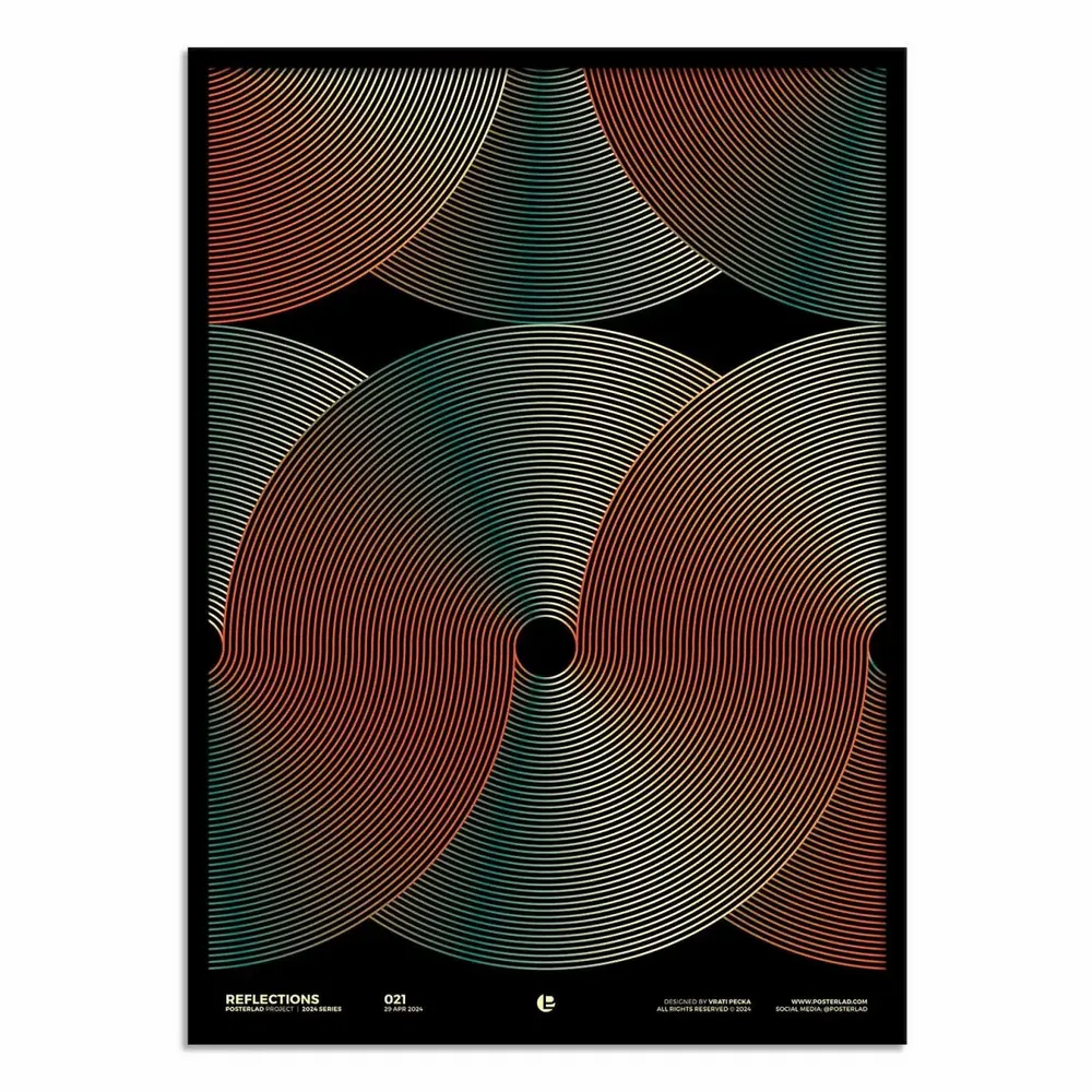 Poster - Art-Poster - Reflections - Posterlad - WALL EDITIONS