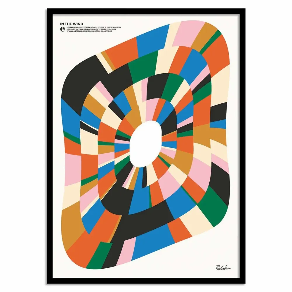 Poster - Art-Poster - In the wind - Posterlad - WALL EDITIONS
