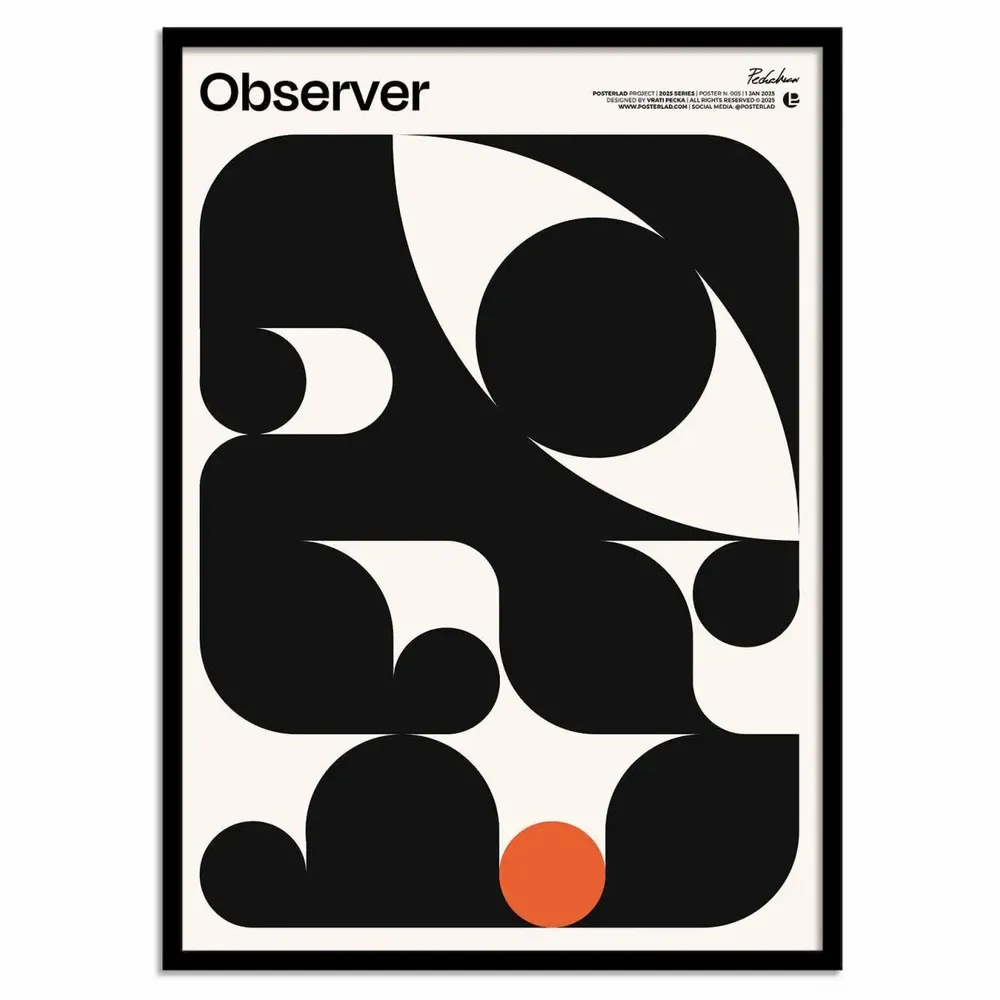 Poster - Art-Poster - Observer - Posterlad - WALL EDITIONS