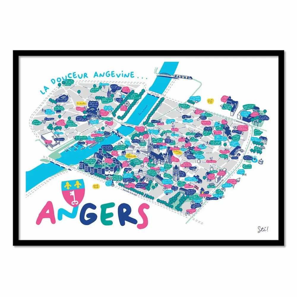 Affiches - Affiche - Angers - Sté! - WALL EDITIONS