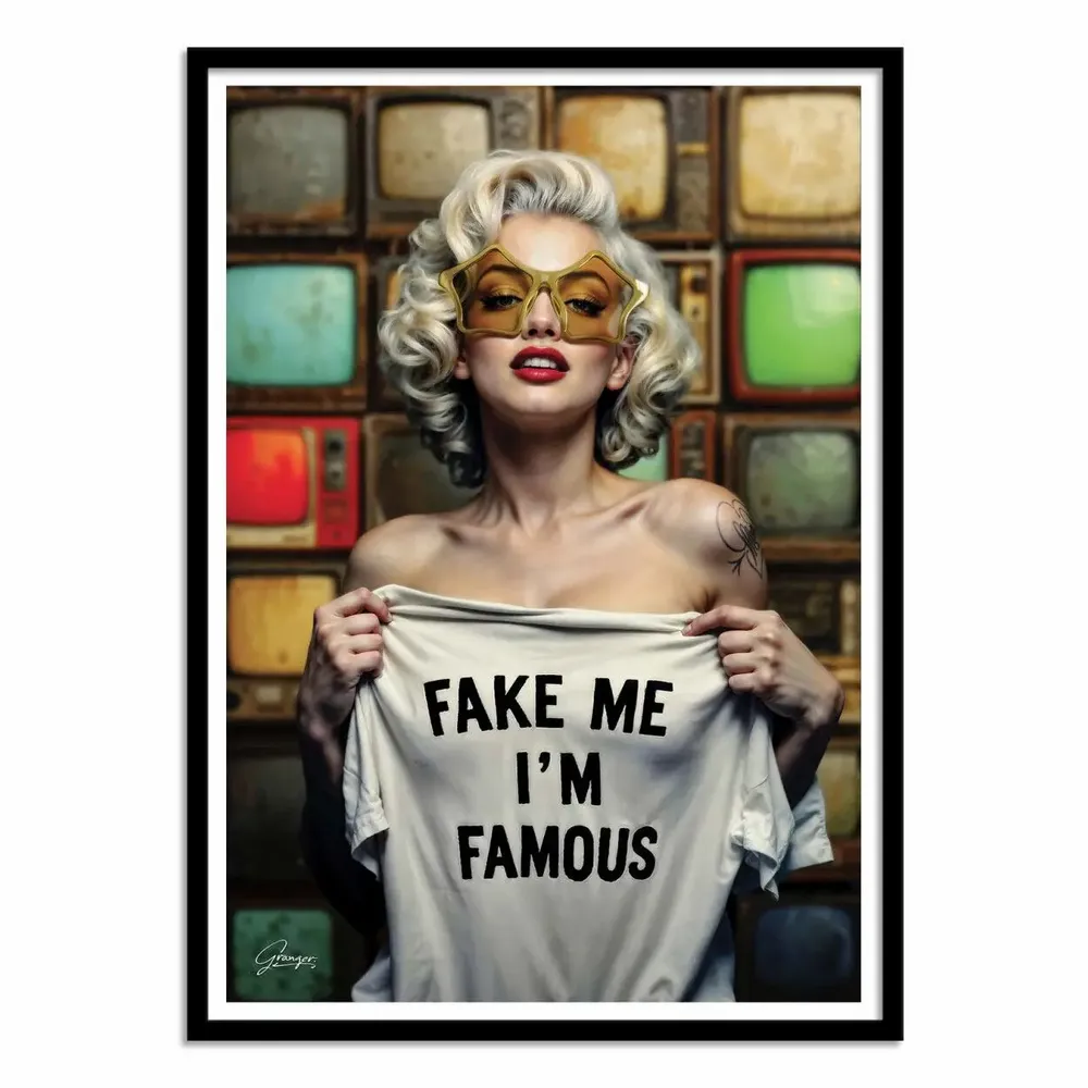 Affiches - Affiche - Fake me - Alexandre Granger - WALL EDITIONS