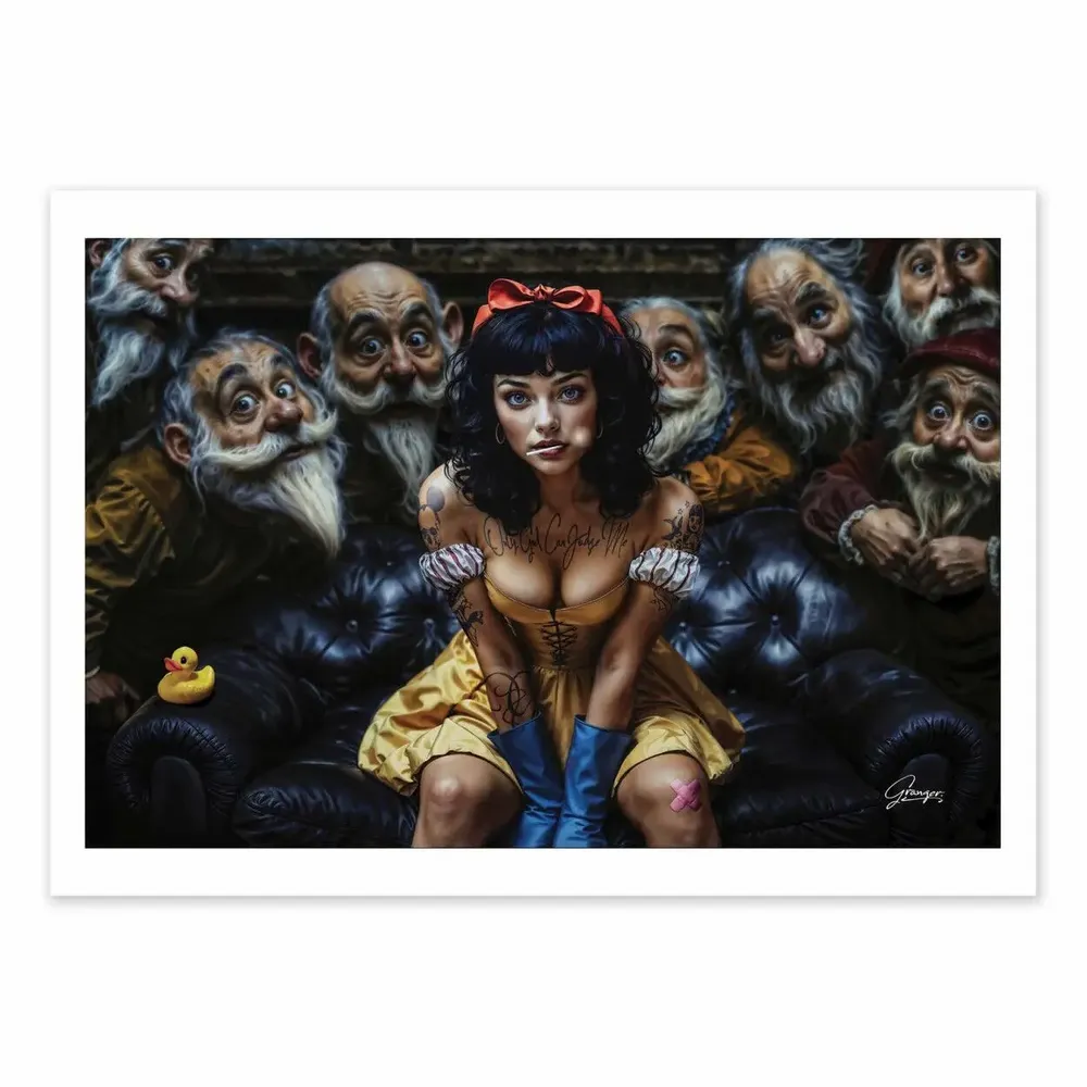 Affiches - Affiche - Snow White team - Alexandre Granger - WALL EDITIONS