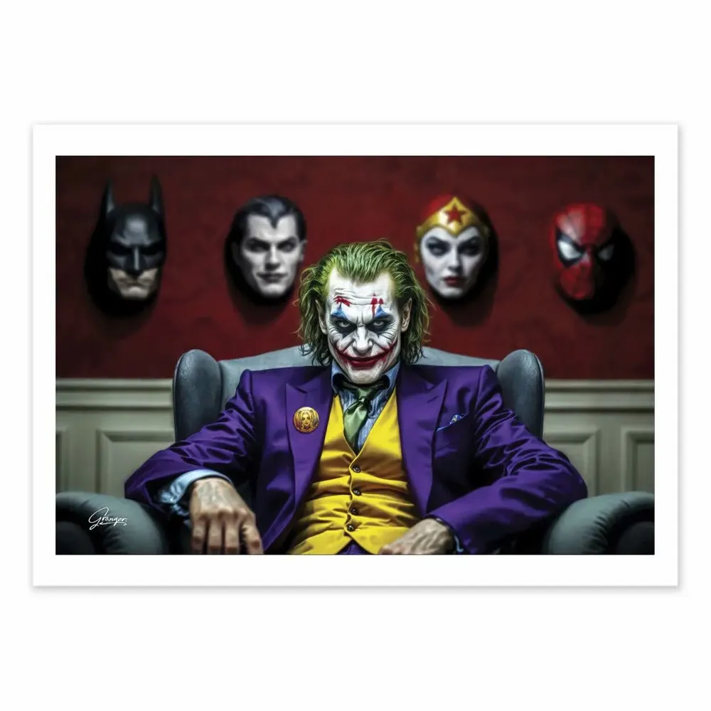 Affiches - Affiche - The Masks - Alexandre Granger - WALL EDITIONS