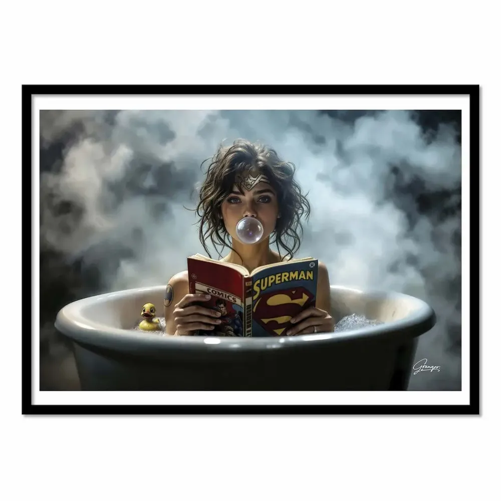Poster - Art-Poster - Wonder bath - Alexandre Granger - WALL EDITIONS