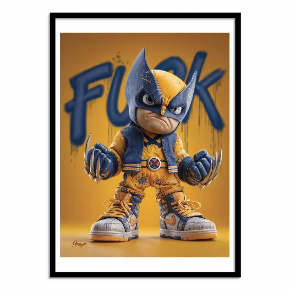 Poster - Art-Poster - Wolverine Team Z - Georges - WALL EDITIONS