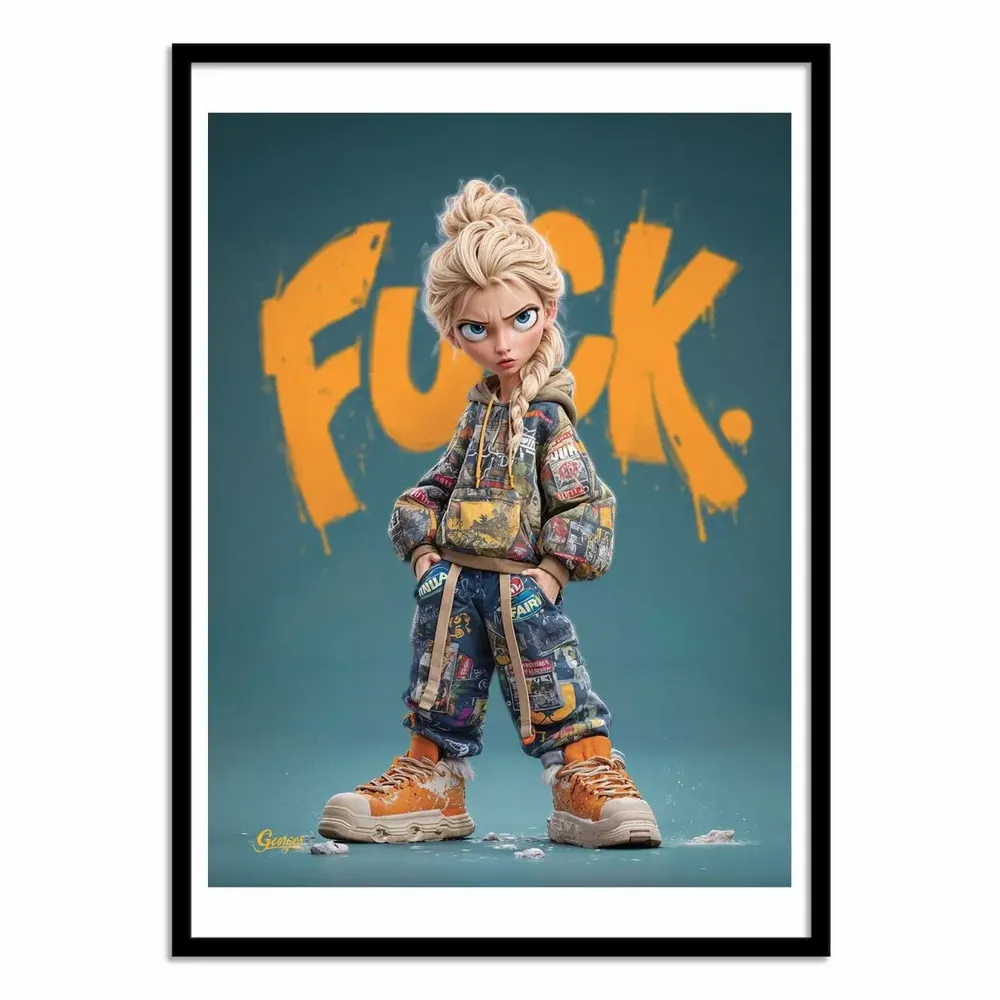 Affiches - Affiche - Frozen Team Z - Georges - WALL EDITIONS