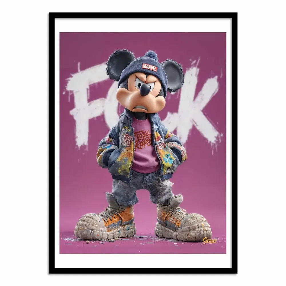 Poster - Art-Poster - Mouse Team Z - Georges - WALL EDITIONS