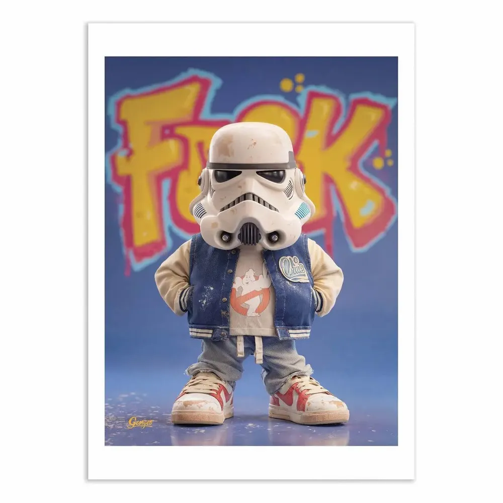 Poster - Art-Poster - Trooper Team Z - Georges - WALL EDITIONS