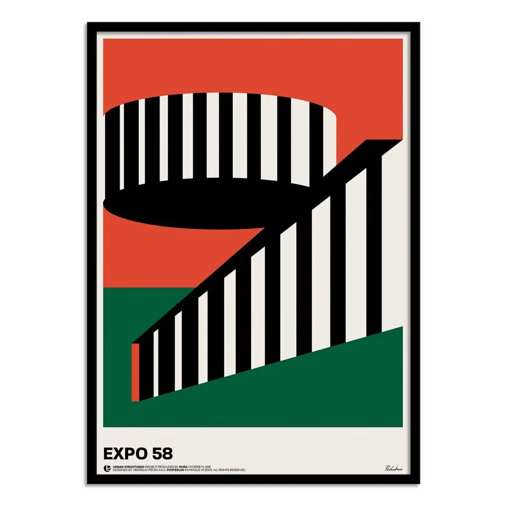 Affiches - Affiche - Expo 58 - Posterlad - WALL EDITIONS