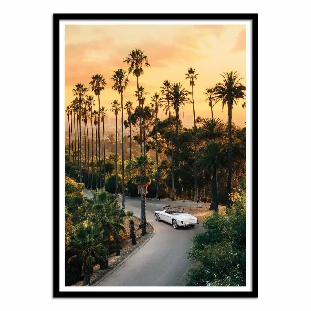 Poster - Art-Poster - Sunset Boulevard - Gal Design - WALL EDITIONS