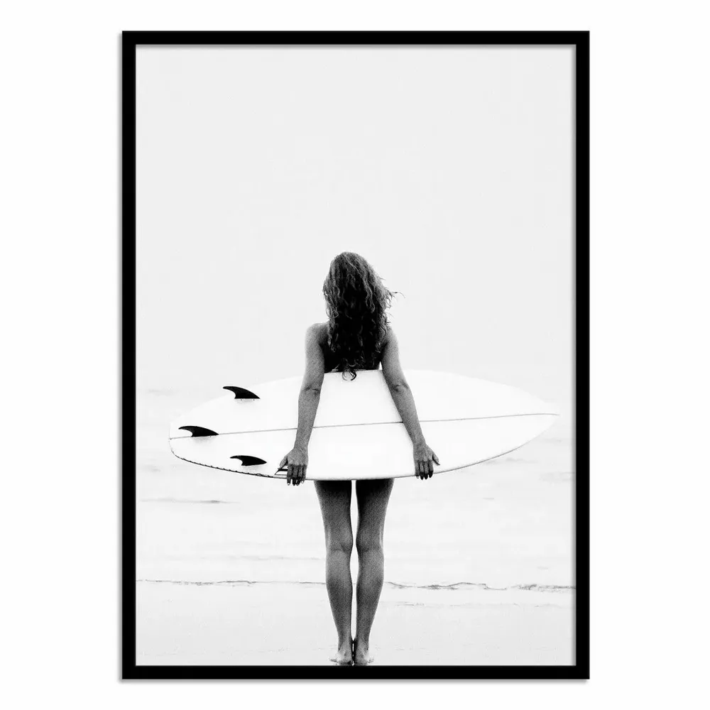 Affiches - Affiche - Surf Girl - Gal Design - WALL EDITIONS