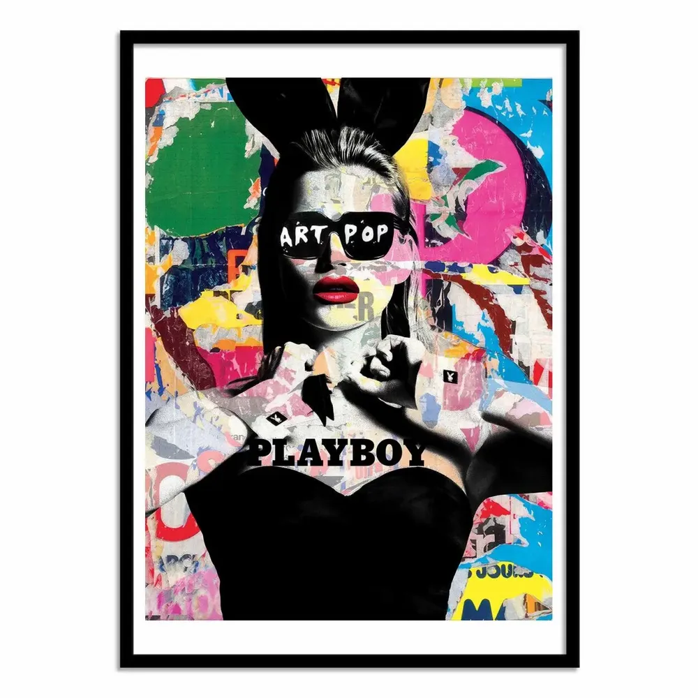 Affiches - Affiche - Art Pop Playboy - Mr Pablo Costa - WALL EDITIONS