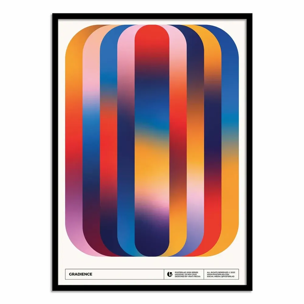 Poster - Art-Poster - Gradience - Posterlad - WALL EDITIONS