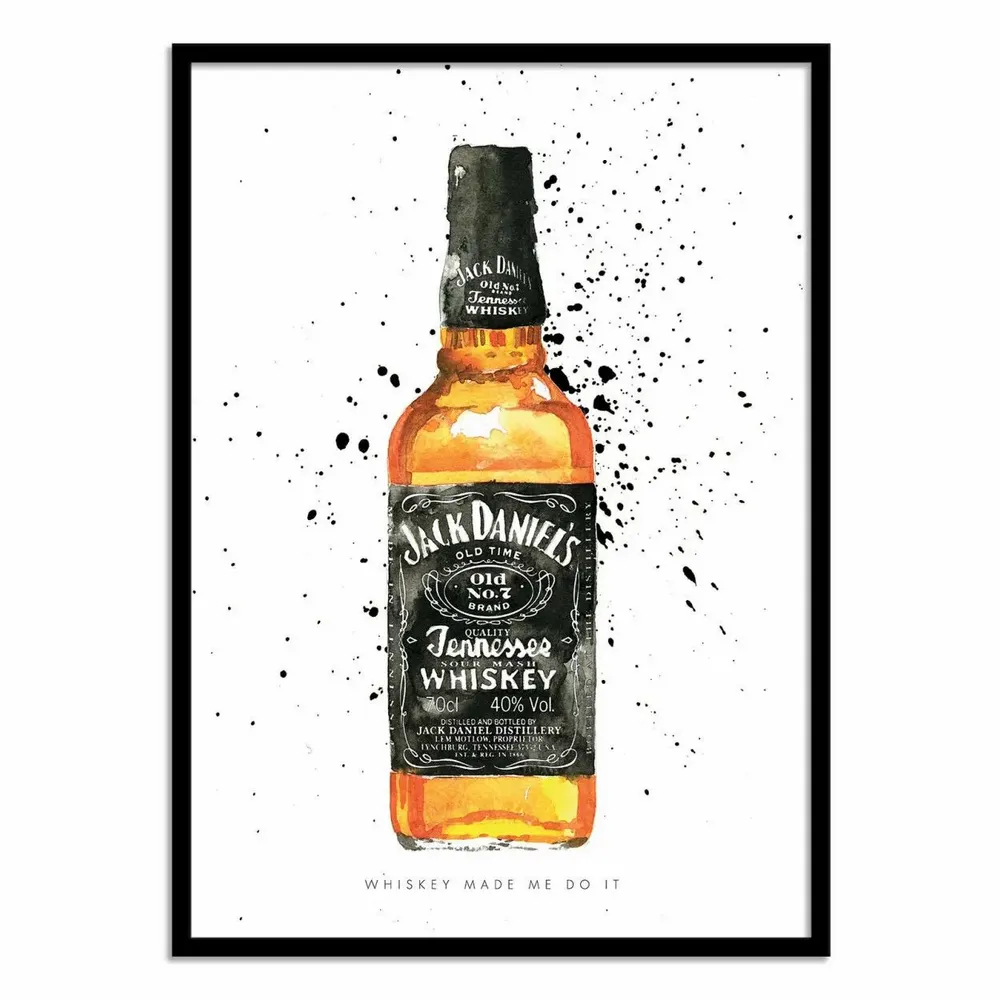 Poster - Art-Poster - Jack Daniel's - Mercedes Lopez Charro - WALL EDITIONS