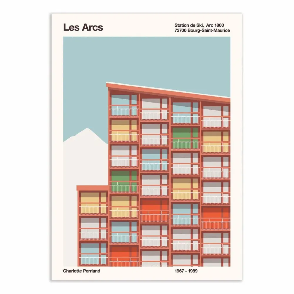 Affiches - Affiche - Les Arcs - Florent Bodart - WALL EDITIONS