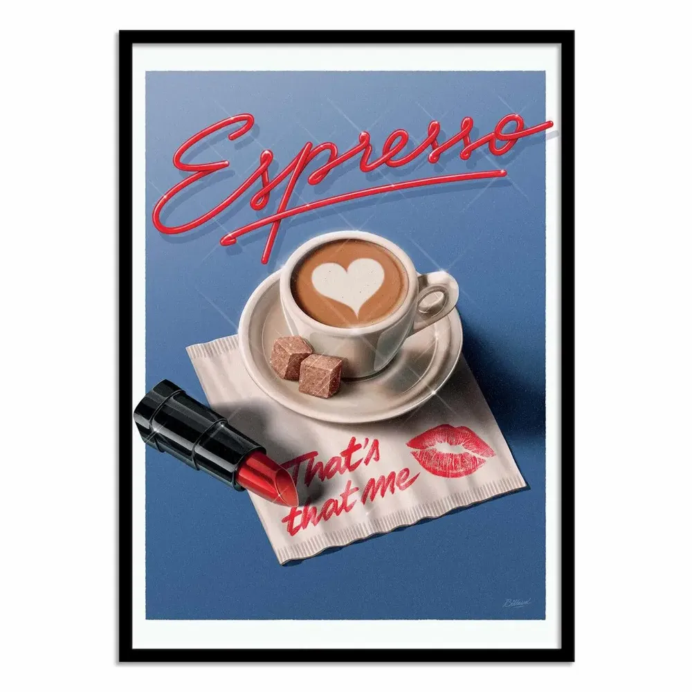Poster - Art-Poster - Espresso - Dear Bill - WALL EDITIONS