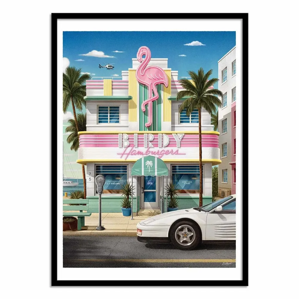 Affiches - Affiche - Birdy Miami - Dear Bill - WALL EDITIONS