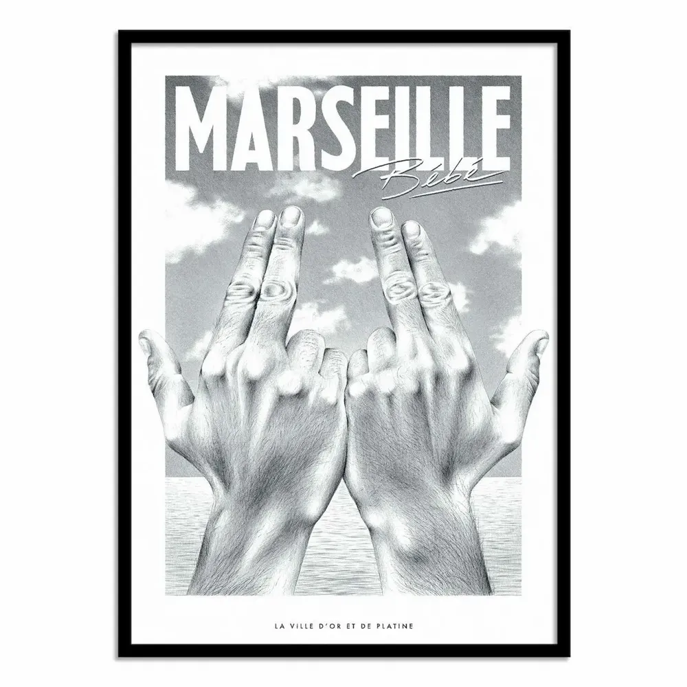 Poster - Art-Poster - Marseille - Dear Bill - WALL EDITIONS