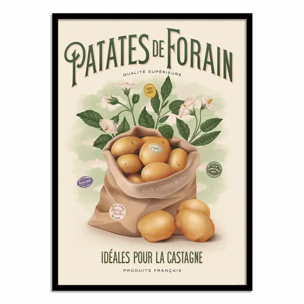 Affiches - Affiche - Patates - Dear Bill - WALL EDITIONS