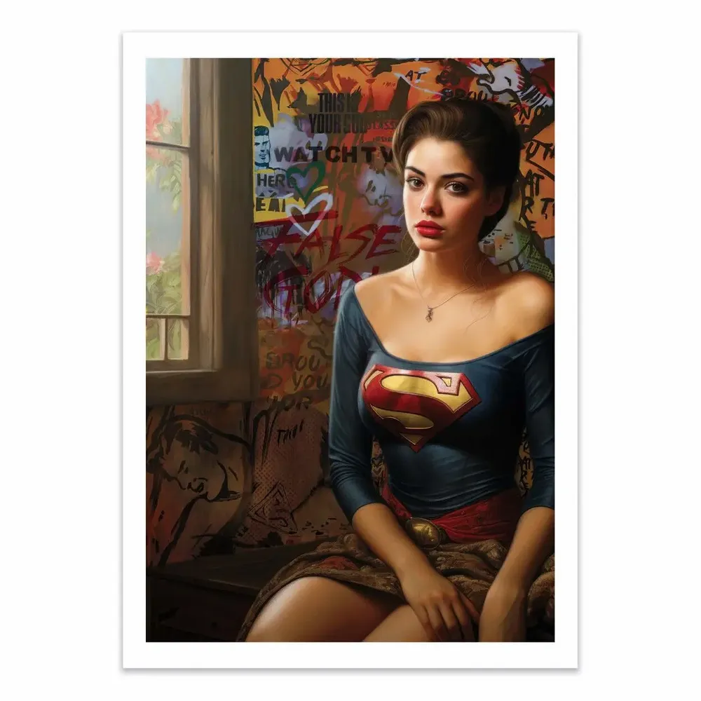 Poster - Art-Poster - False Gods - Mr Pablo Costa - WALL EDITIONS