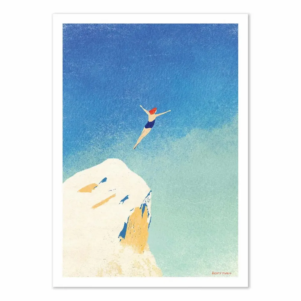 Poster - Art-Poster - Flying - Henry Rivers - WALL EDITIONS