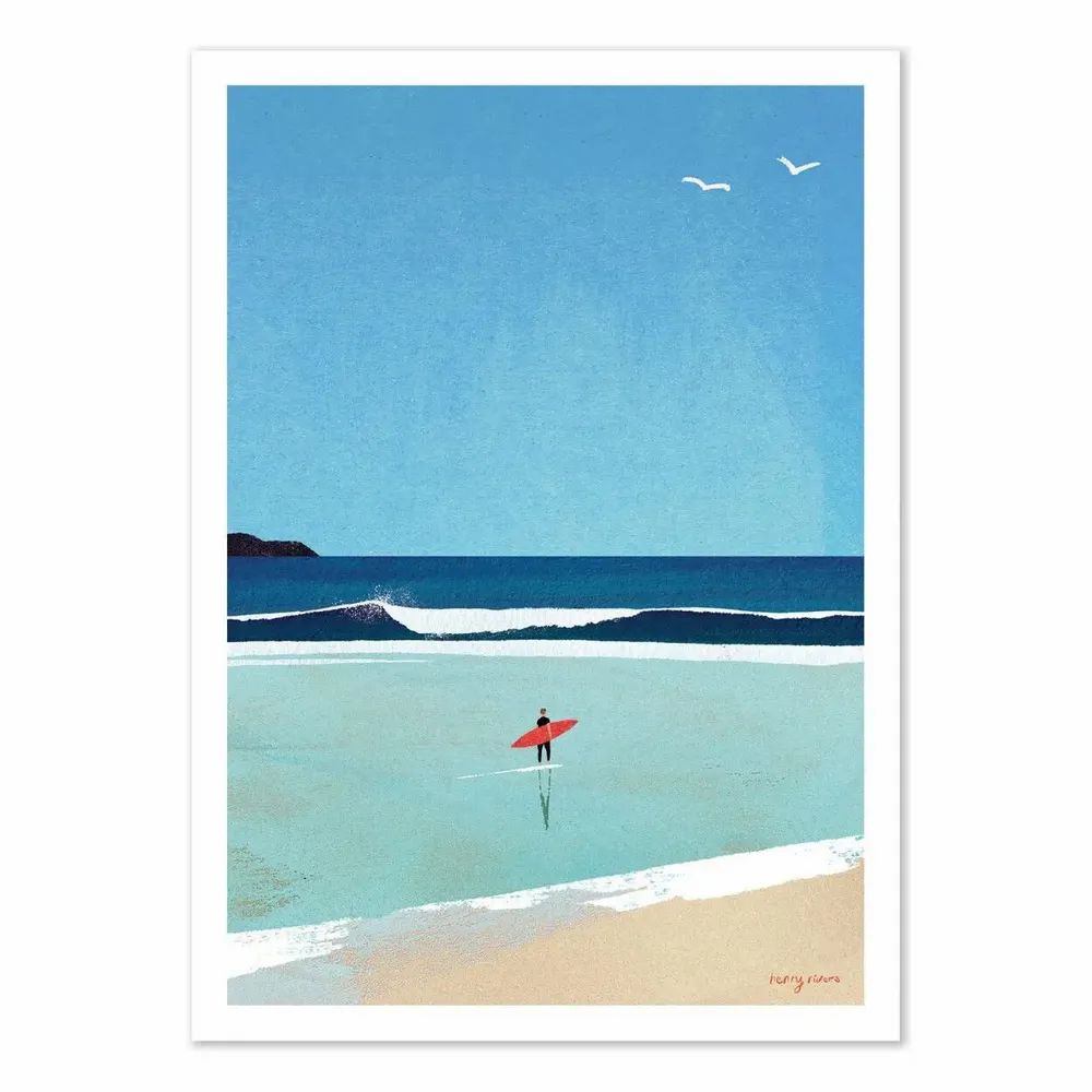 Poster - Art-Poster - Morning surf - Henry Rivers - WALL EDITIONS