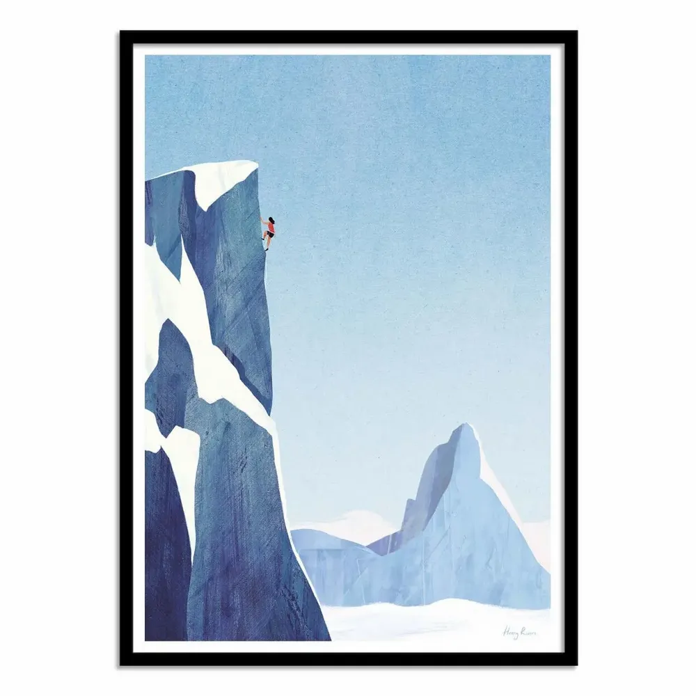Poster - Art-Poster - Mountain climbing - Henry Rivers - WALL EDITIONS