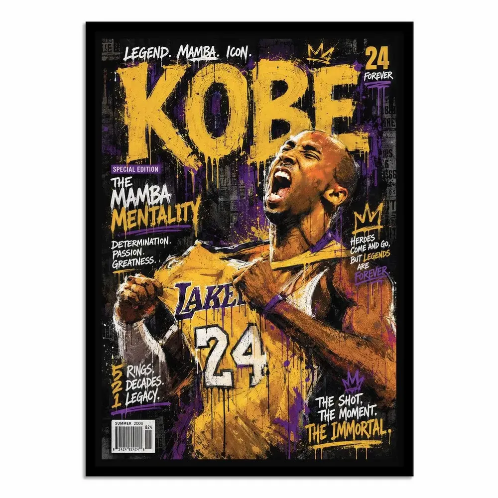 Poster - Art-Poster - The Black Mamba - Mr Pablo Costa - WALL EDITIONS