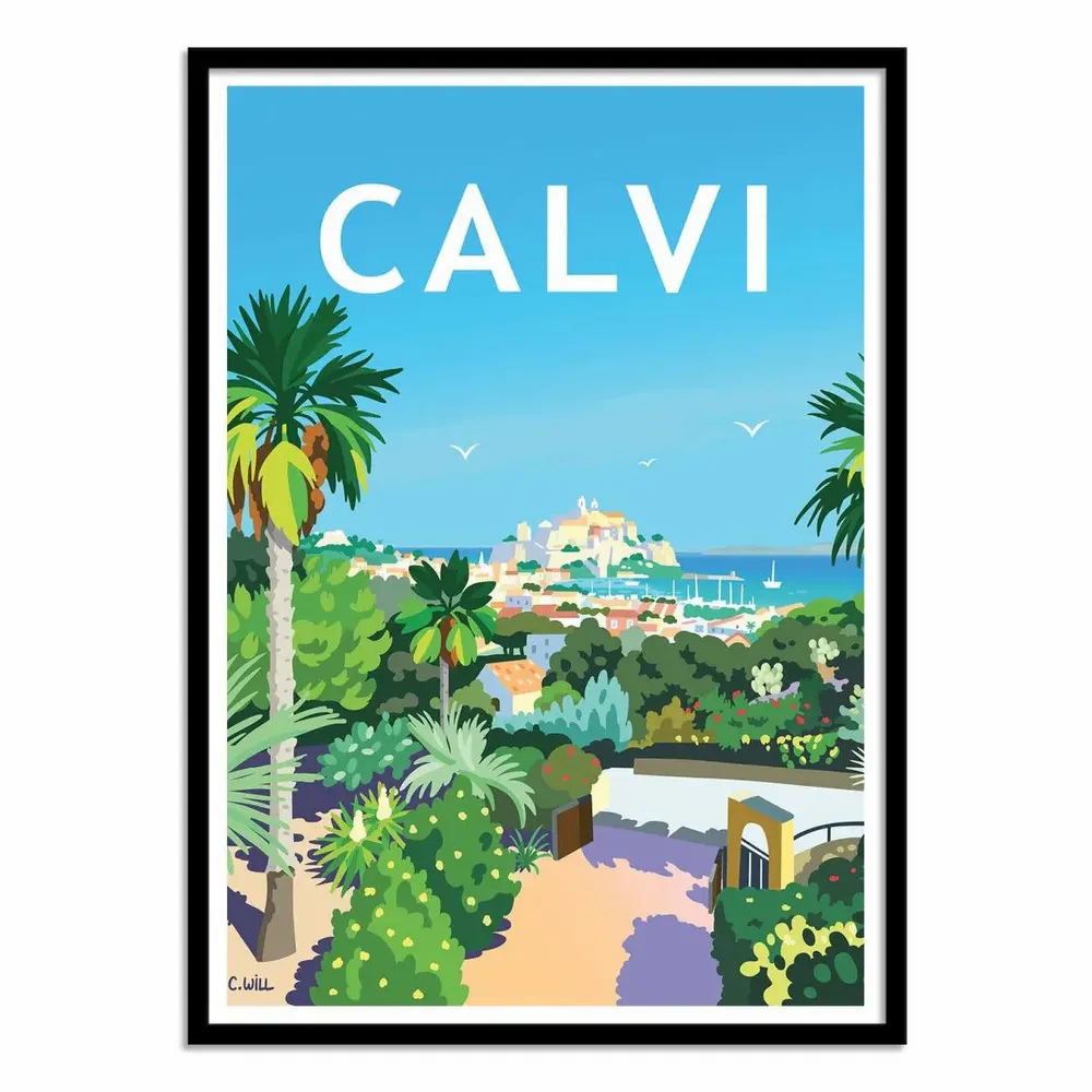 Affiches - Affiche - Calvi - Christophe Williart - WALL EDITIONS