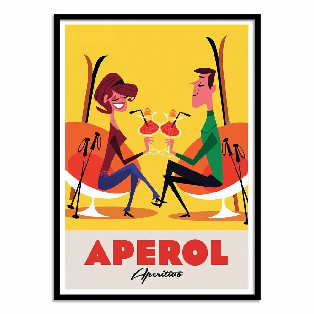 Poster - Art-Poster - Aperol - Gary Godel - WALL EDITIONS