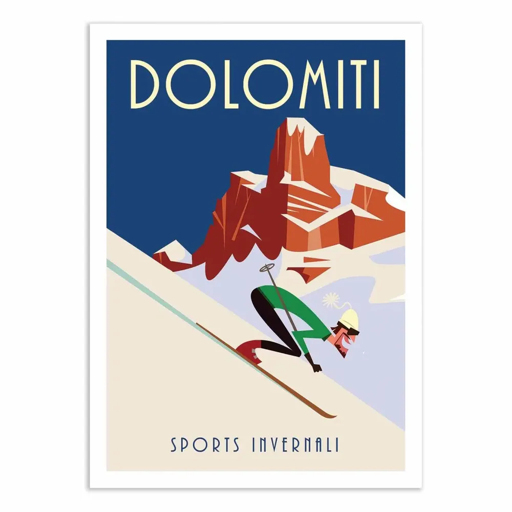 Poster - Art-Poster - Dolomiti - Gary Godel - WALL EDITIONS
